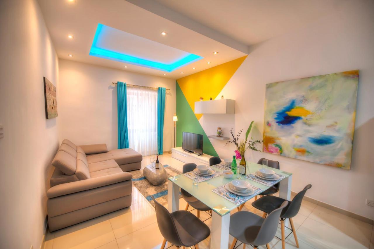 Spacious And Beautifully Furnished 3 Bedrooms/3Bathrooms Apartment With 2 Balconies Wvid1-1 Gzira Eksteriør bilde