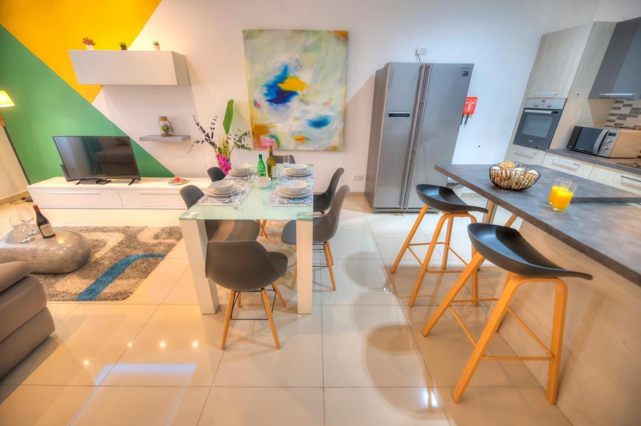 Spacious And Beautifully Furnished 3 Bedrooms/3Bathrooms Apartment With 2 Balconies Wvid1-1 Gzira Eksteriør bilde