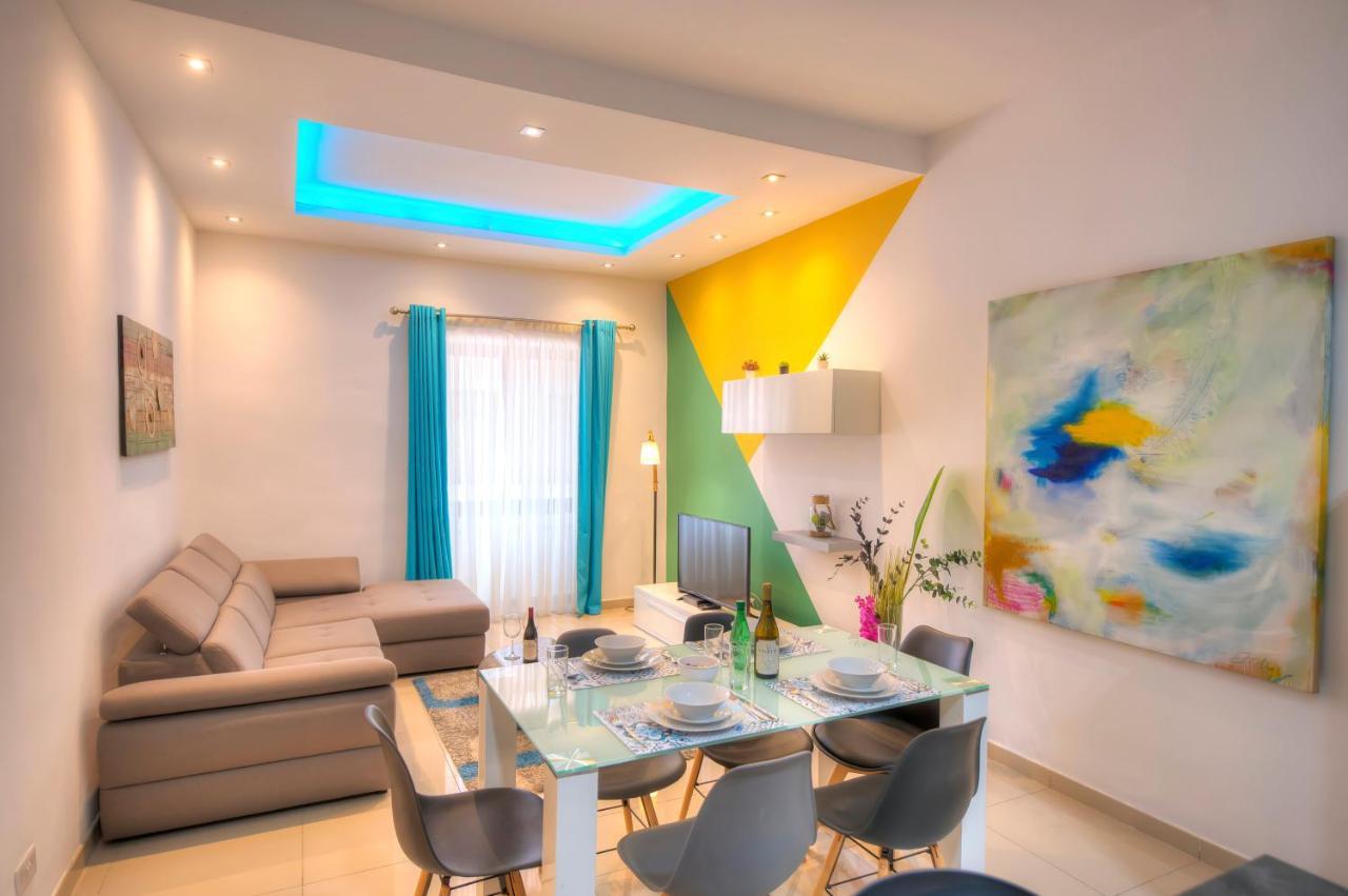 Spacious And Beautifully Furnished 3 Bedrooms/3Bathrooms Apartment With 2 Balconies Wvid1-1 Gzira Eksteriør bilde